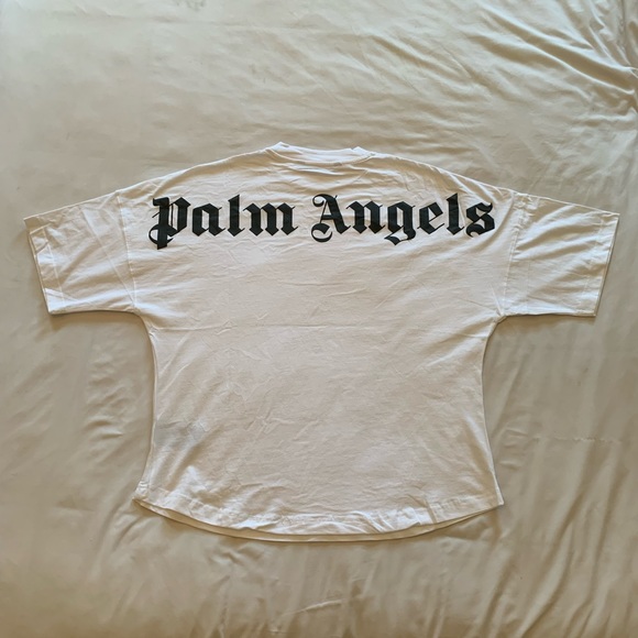 SOLD - White Palm Angles Logo Shirt - Picture 3 of 7